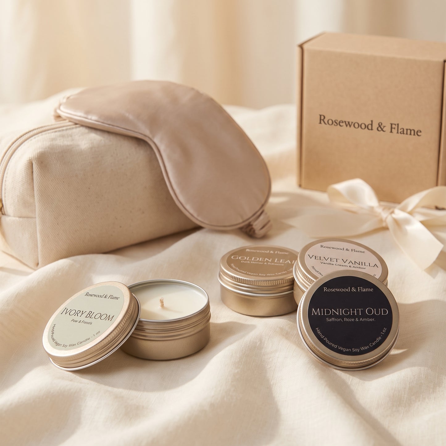 Mini Soy Wax Tin Candle